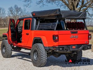 Jeep Gladiator JT Side Steps - Power Running Boards - Rough Country - E-Boards